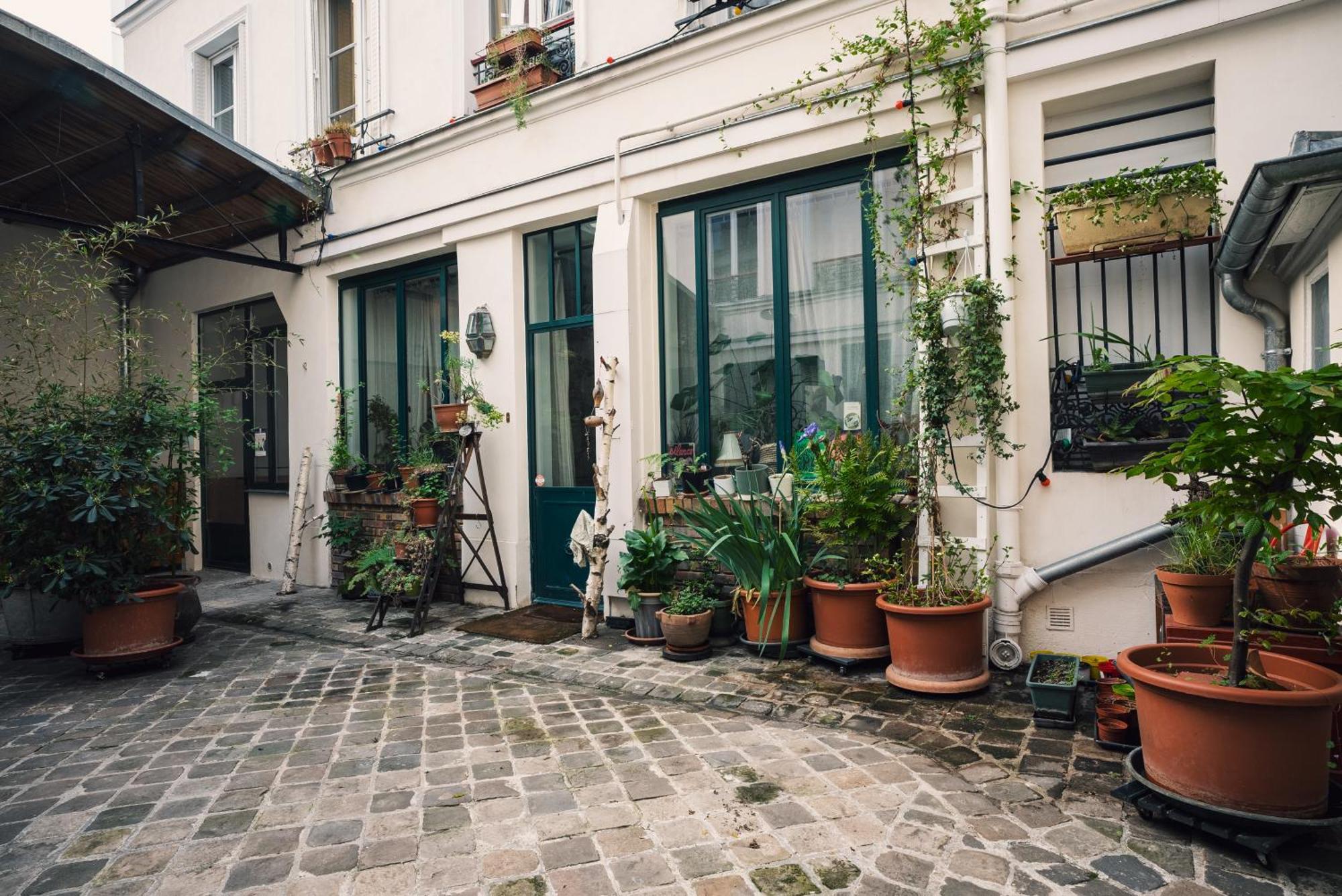 Duplex Sur Cour Arboree Paříž Exteriér fotografie