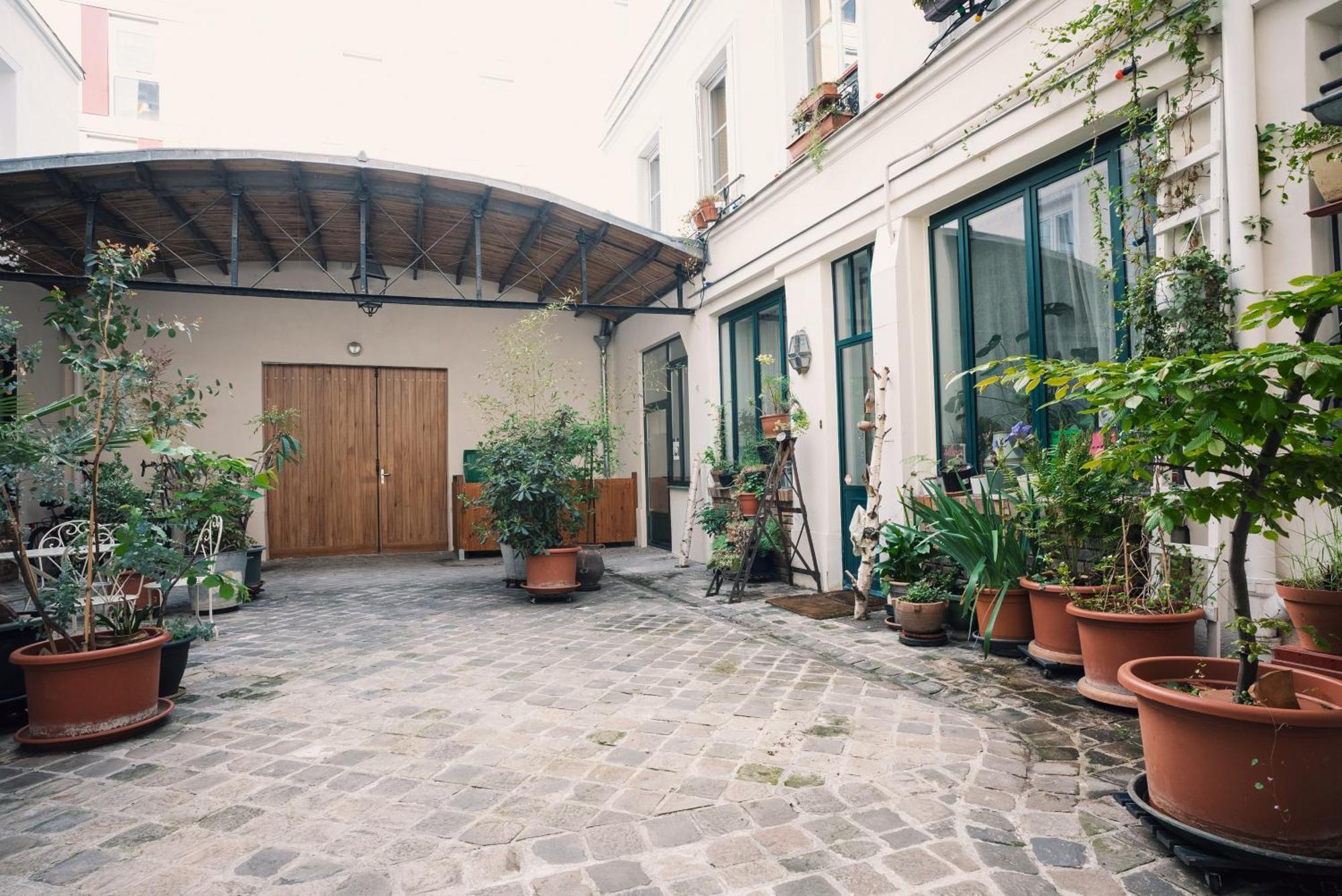 Duplex Sur Cour Arboree Paříž Exteriér fotografie